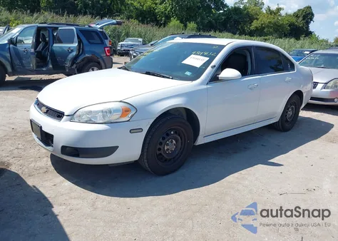 2016 Chevrolet Impala Limited Police из США, поврежденный, VIN 2G1WD5E39G1123950